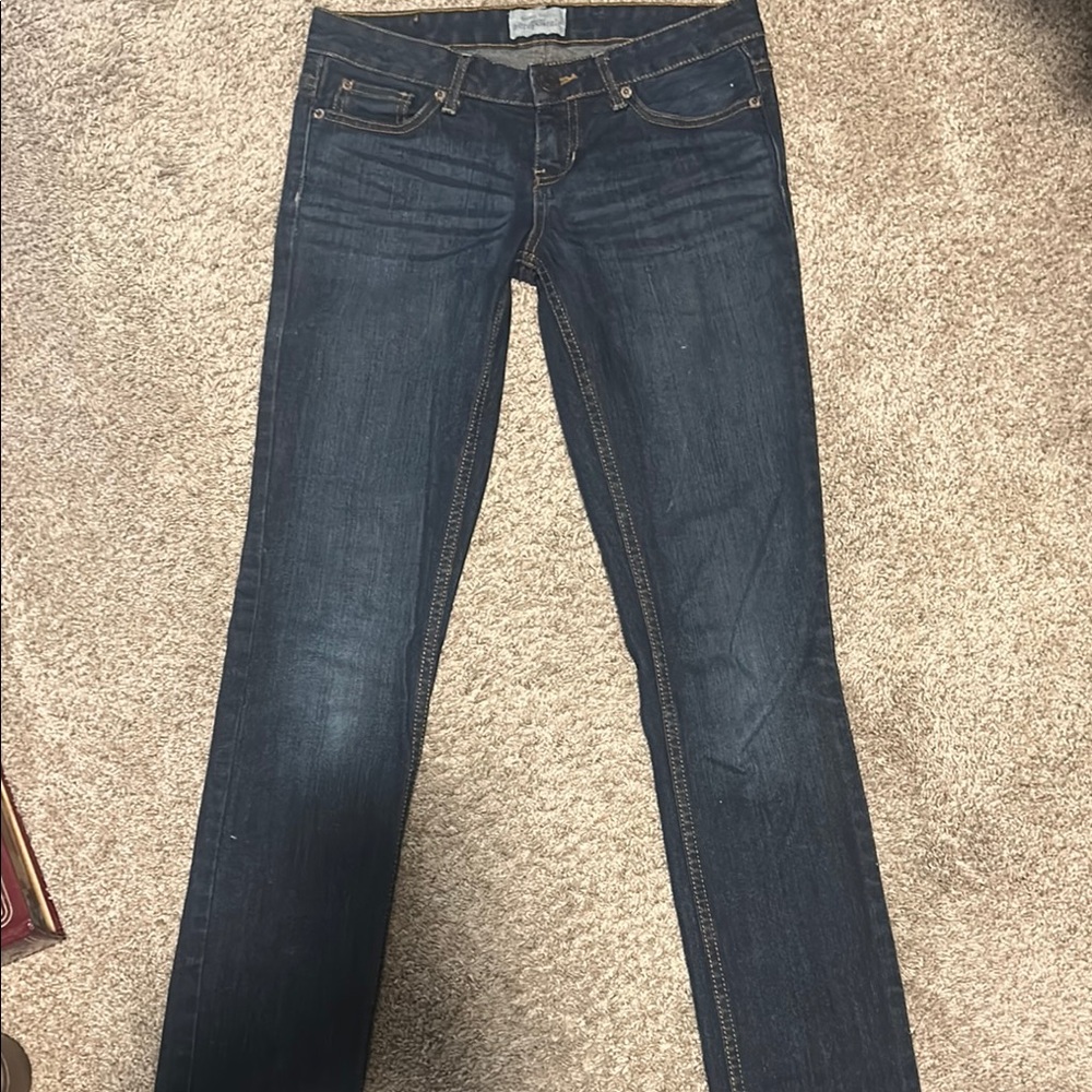 Classic Blue Women's Jeans Aeropostale Bayla skinny Size 1/2